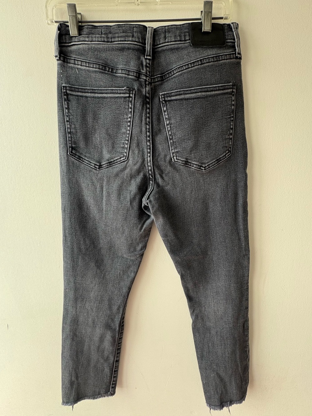 Denim Forum The Lola High Rise Skinny Jeans Raw Hem – Aritzia Size 29 dark wash - Picture 5 of 11